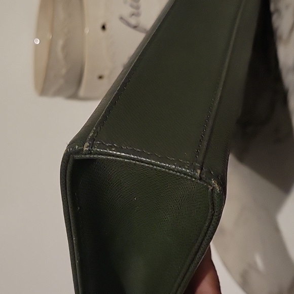 BURBERRY Zippered Clutch Leather Vintage Bag - Picture 5 of 16